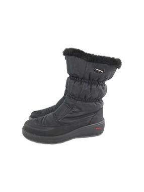 Pajar Women's Snowcap 2 Waterproof Winter Boots US 9.5 Black Full Lined Zip Boot